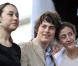 Ingrid Betancourt et ses enfants Melanie et Lorenzo