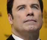John Travolta présente la nouvelle montre Breitling, à Moscou, en Russie