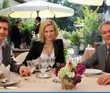 Lorie, Alexandre Varga et Alain Delon dans 