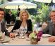 Lorie, Alexandre Varga et Alain Delon dans "Un mari de trop"