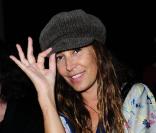 Zazie lors du défilé Vanessa Bruno au palais de Chaillot à Paris le 4 octobre 2010