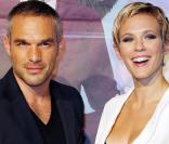 Lorie et son compagnon Philippe Bas 