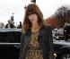 Lou Doillon se rendant au défilé Balenciaga 