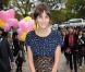 Alexa Chung se rendant au défilé Chanel