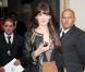 Charlotte Le Bon se rendant au défilé Chanel