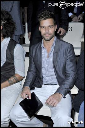 Ricky Martin en juin 2010
