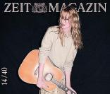Claudia Schiffer en couverture du magazine allemand  Zeit,  qui fête ses 40 ans.   