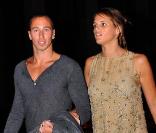 Mi-octobre 2010, Laure Manaudou suivait son compagnon Fred Bousquet avec leur petite Manon à Auburn, Alabama, où le nageur s\'entraîne depuis 2003. (photo d\'archives - sept 2009)<br />