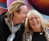 Julian Lennon et sa mère Cynthia 