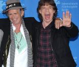 Keith Richards et Mick Jagger lors du festival de Berlin en 2008 