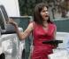 Katie Holmes sur le tournage de Jack & Jill, à Los Angeles. 19 octobre 2010