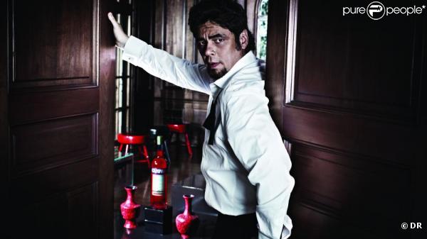 Benicio del Toro pour le calendrier Campari