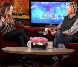 Hilary Duff invitée à l'émission d'Ellen DeGeneres, le 25 octobre 2010