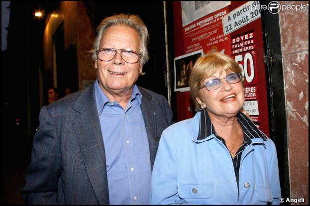 Françoise Dorin et Jean Piat
