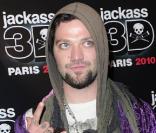 Bam Margera à l'occasion de l'avant-première de  Jackass 3D , au Gaumont Opéra, à Paris, le 27 octobre 2010.