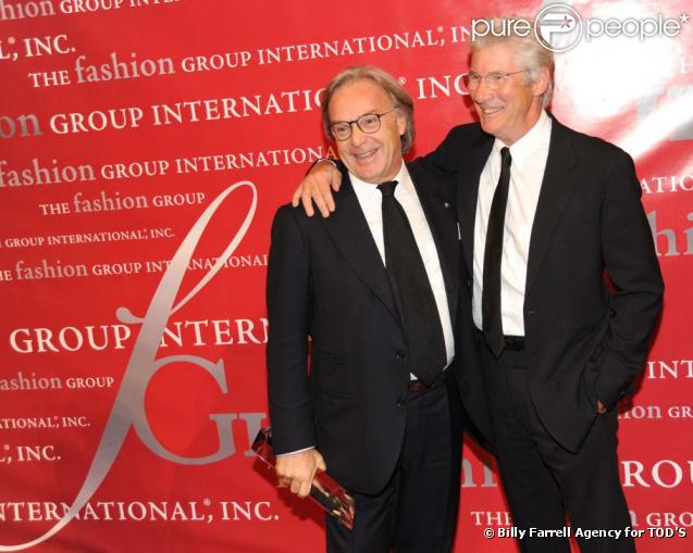 Diego Della Valle lors de sa distinction à New York lors des Night of Stars awards. Le 28/10/10