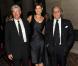 Richard Gere et son épouse Carey Lowell lors des Night Stars 2010 à New York. Entourés de Diego Della Valle.    