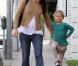 Maman Jenny passe du temps avec sa fille Violet (29 octobre 2010 à Los Angeles)