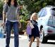 Jennifer Garner emmène sa fille Violet (Californie, 30 octobre 2010)