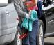 Jennifer Garner emmène sa fille Violet (Californie, 30 octobre 2010)