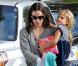 Jennifer Garner emmène sa fille Violet (Californie, 30 octobre 2010)