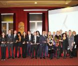 Cérémonie des 8èmes Trophées internationaux du stylographe à l'hôtel 