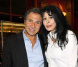 Yamina Benguigui et son mari à la cérémonie des 8èmes Trophées internationaux du stylographe à l'hôtel 