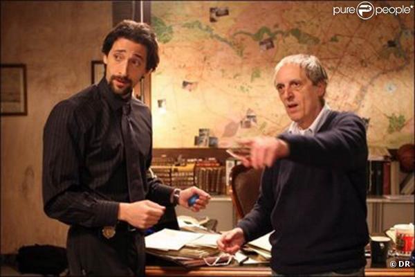 Des images du tournage de  Giallo , de Dario Argento, avec Adrien Brody, un film que la star hollywoodienne renie aujourd'hui et pour lequel il vient de gagner son procès pour salaire impayé.