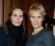 Brune de Margerie et Judith Godrèche lors du Sparkling Lunch du joaillier Vhernier au Plaza Athénée à Paris le 18 novembre 2010