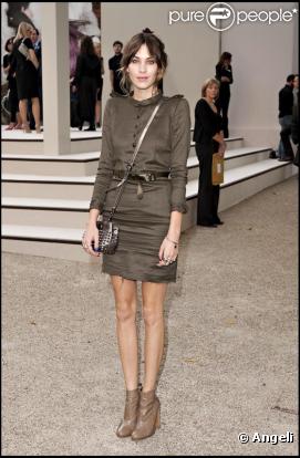 Alexa Chung, première du classement Teen Vogue 2010.