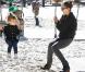 Jessica Alba, Cash Waren et leur adorable Honor s'éclatent en famille au parc à Los Angeles