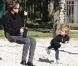 Jessica Alba, Cash Waren et leur adorable Honor s'éclatent en famille au parc à Los Angeles