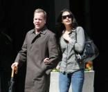 Kieffer Sutherland et sa nouvelle petite amie Siobhan Bonnouvrier