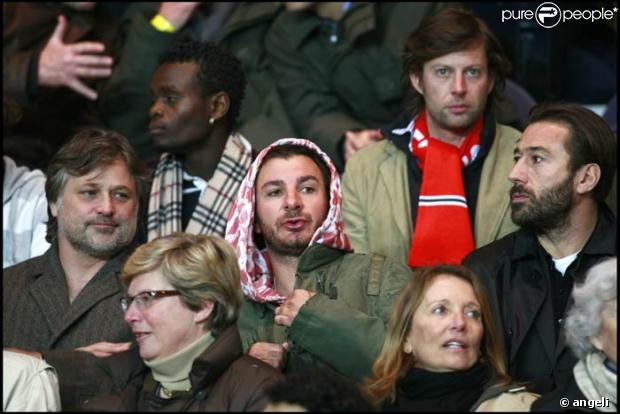 Michaël Youn au Parc des Princes le 13/04/08