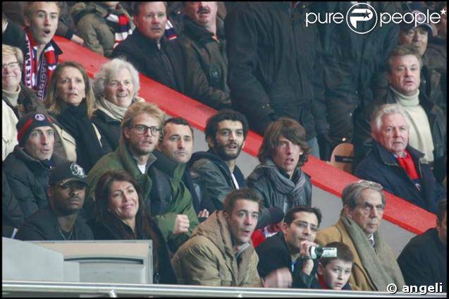 Arnaud Lemaire et Ramzy au Parc des Princes le 13/04/08