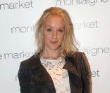 Ludivine Sagnier tourne  Les Bien-aimés  sous la direction de Christophe Honoré, décembre 2010