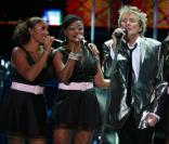 Rod Stewart, une bête de scène de 63 ans !