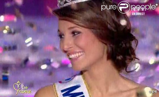 Laury Thilleman savoure son sacre de Miss France 2011