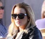 Lindsay Lohan dans les rues de Los Angeles il y a quelques jours. Fin novembre 2010