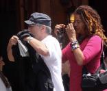 Robert de Niro et sa première épouse Diahnne Abbott, en mai 2009.<br />