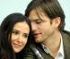 Ashton Kutcher et Demi Moore