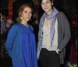 Vahina Giocante et Clotilde Hesme au goûter organisé par Les P'tits Cracks, au club Raspoutine, le samedi 11 décembre 2010.