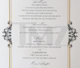 Menu du mariage de Nicole Richie