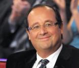 François Hollande, le 20 janvier 2010, sur le plateau de l'émission Vivement Dimanche. 