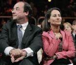 François Hollande et son ex-compagne Ségolène Royal, lors d'un meeting en mai 2007. 