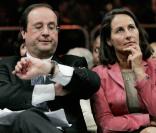 François Hollande et Ségolène Royal lors d'un meeting en mai 2007. 