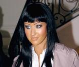 Christina Aguilera en janvier 2004 au défilé Haute-Couture Givenchy 
