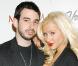 Christina Aguilera et son mari Jordan Bratman à la soirée pour le 100ème numéro du magazine Maxim, le 8 avril 2006