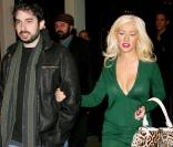 Christina Aguilera et Jordan Bratman en mai 2008 à New York 