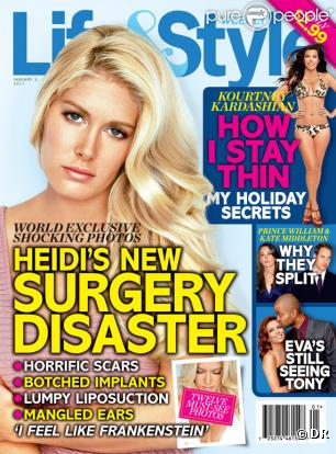 Heidi Montag en couverture de Life & Style